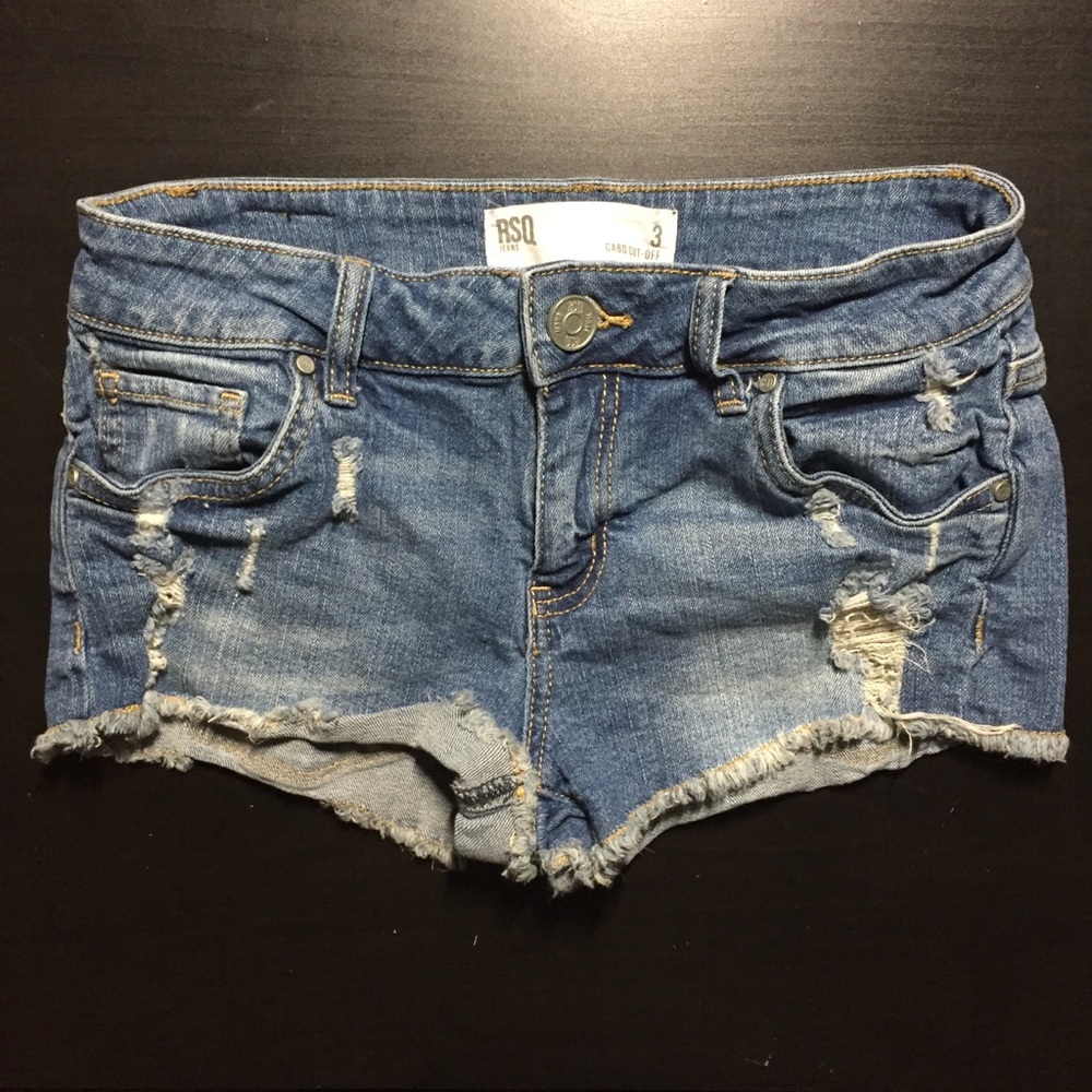 RSQ Jean Short Shorts